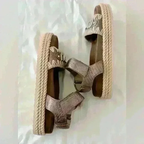 Mou Rope Logo-Lettering Leather Sandals US Size 8.5 or Euro Size 40 - Picture 6 of 8